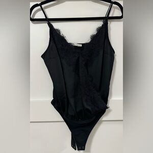 Abercrombie & Fitch Lace and Satin Bodysuit size S
